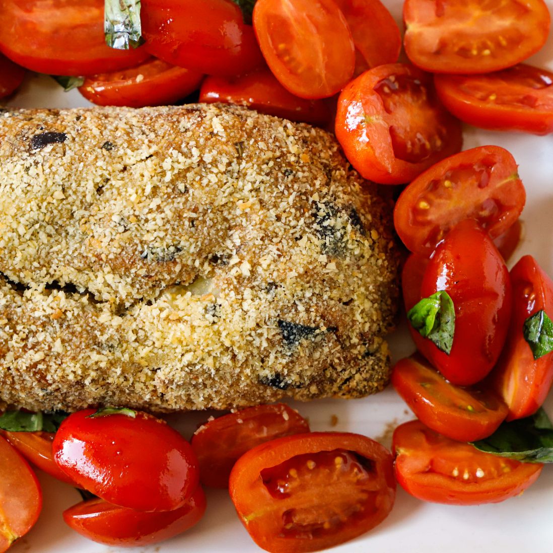 Polpettone di melanzane senza patate la ricetta